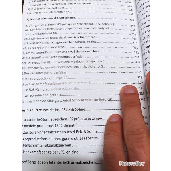Livre historique sur les insignes et m�dailles de Gablonz 1938 et apr�s. Guide de d�tection.