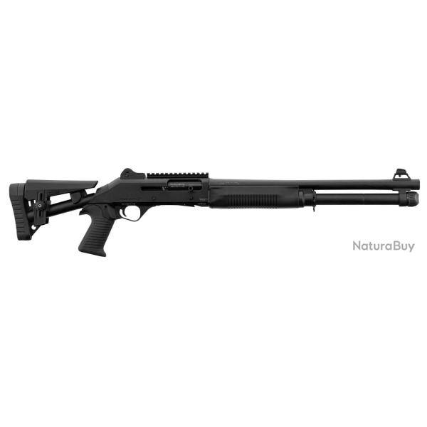 Fusil � pompe semi auto AKSA ARMS S4 FX03 Cal. 12/76 - Noir - 18.5"