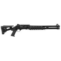 Fusil &agrave; pompe semi auto AKSA ARMS S4 EXTREME Cal. 12/76 - NOIR - 18.5"