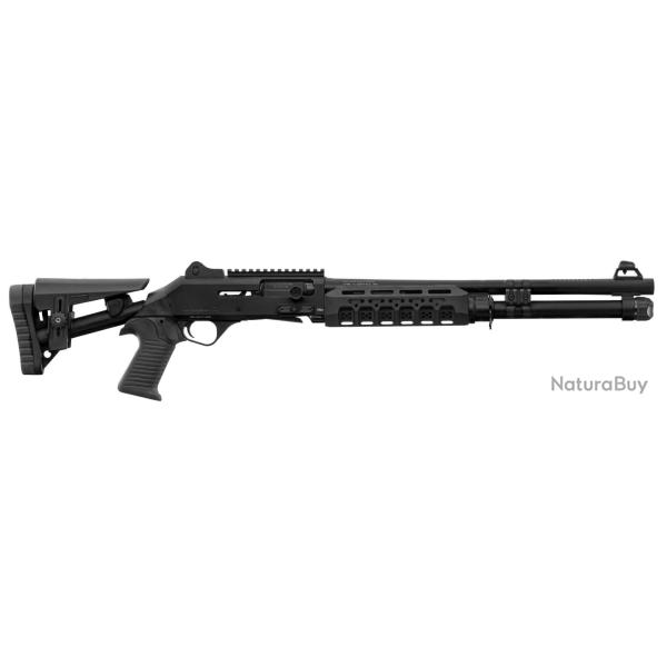 Fusil � pompe semi auto AKSA ARMS S4 EXTREME Cal. 12/76 - NOIR - 18.5"