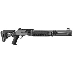 Fusil &agrave; pompe semi auto AKSA ARMS S4 EXTREME Cal. 12/76 - TUNGSTENE GRIS - 18.5"