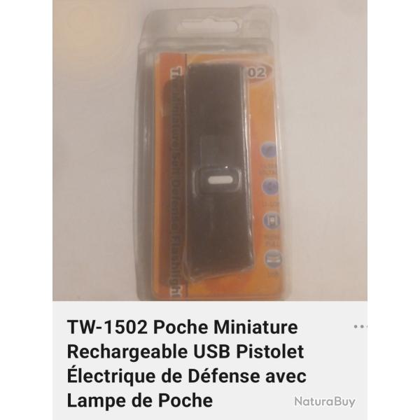 MINI TASER LAMPE DE POCHE TW 1052