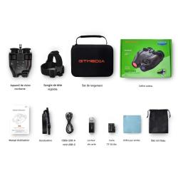 JUMELLES VISION NOCTURNE GTMEDIA N4 FULL HD 1080P IR 850NM ZOOM 5X PACK COMPLET