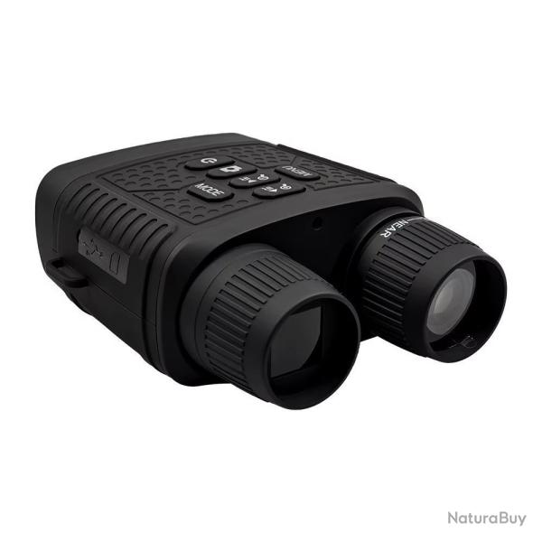 Jumelles Infrarouge Vision Nocturne HD 2.5K Portee 800m Ecran 3 Pouces Batterie Rechargeable Airsoft