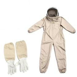 Combinaison d'apiculteur - &eacute;levage des abeilles - ensemble complet avec gants