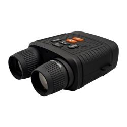 Jumelles Vision Nocturne Infrarouge HD 2.5K Ecran 3 Pouces Boutons Oranges Zoom 6X Chasse Airsoft