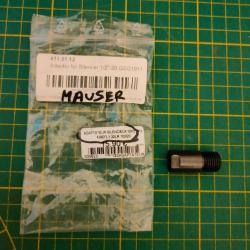 Adaptateur Mod&eacute;rateur de Son 1/2 x 20 pour pistolet mauser 1911