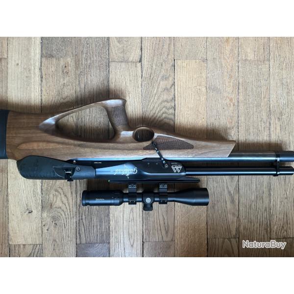 carabine Galahad  air arms  5,5 avec sacoche de Transport et bouteille  15kg 300 bar