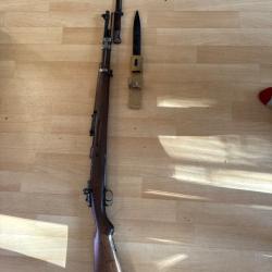 Vente fusil type mauser 98 mod&egrave;le 1903 avec sa ba&iuml;onnette
