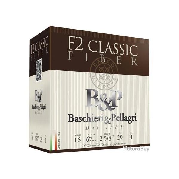 100 Cart. betp f2 classic fiber 16 cal. 16 / 67 mm n� 5