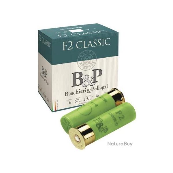 100 Cart. betp f2 classic 16 cal. 16 / 67 mm n� 4 29 g