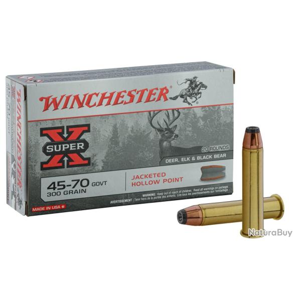 40 Cart. winchester jacketed hollow point .45-70 gove