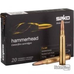 40 Cart sako 7x64 11 g 170 gr sp 216b
