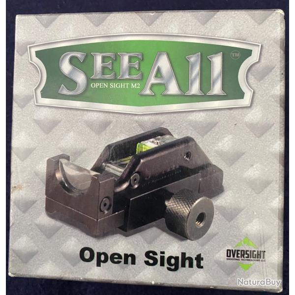 Viseur All Open sight MK2 . Aussi rapide qu'un point rouge et sans pile. Id�al battue .