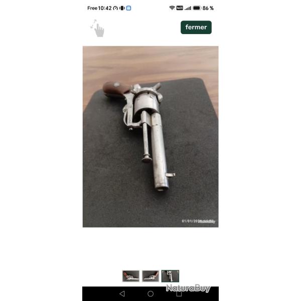 Bon revolver ELG 7 mm