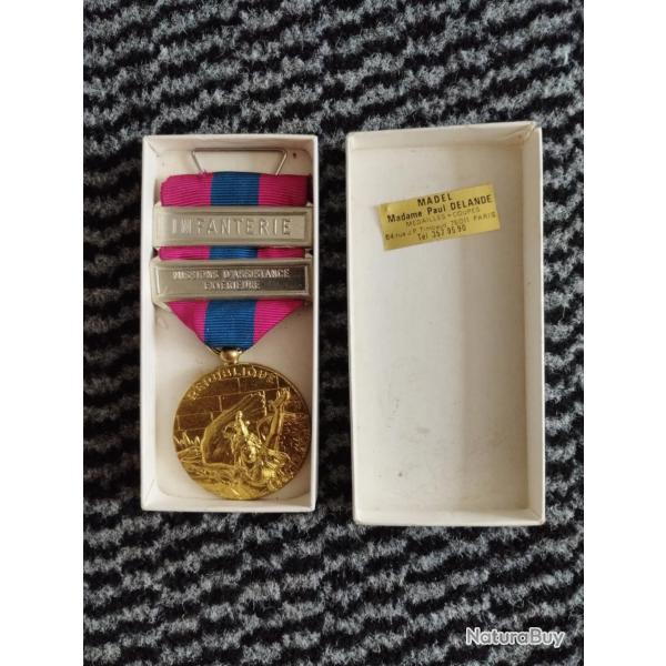 M�daille de la D�fense nationale fran�aise, �chelon bronze