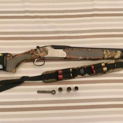 Fusil superpos&eacute; hatsan slug optima calibre 12/76