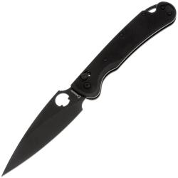 Couteau Pliant Daggerr Sting Slim Lame Acier VG-10 PVD Manche G10 Noir Crossbar Lock DGRFM022SBKB