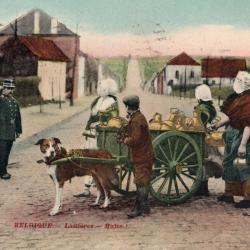 Carte Postale Ancienne - Belgique Lami&egrave;res Halte  -N&deg;8683