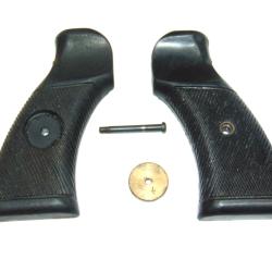 PAIRE DE PLAQUETTES POUR REVOLVER LEE ENFIELD CAL.38