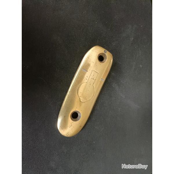 Plaque de couche ou talon de crosse en laiton Lee Enfield SMLE N 1 MK3  (3)