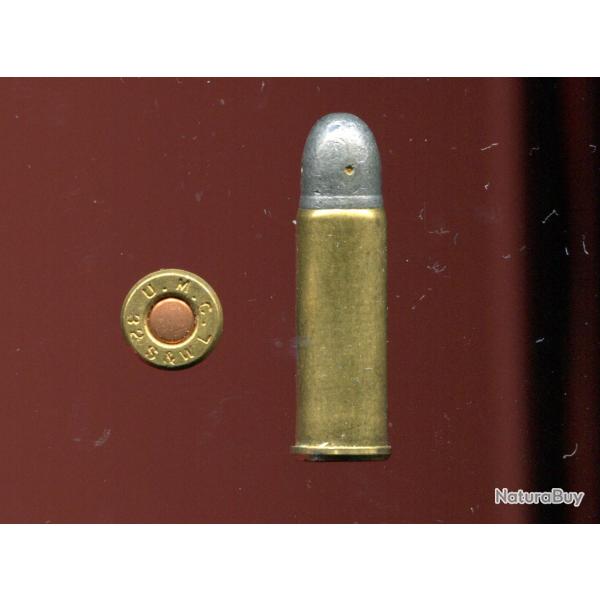 .32 S&W Long balle lubrifiante UMC USA - EXTRA RARE - poudre noire - PRIX PORT COMPRIS