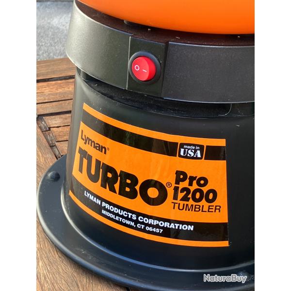Tumbler LYMAN Turbo 1200 Pro 220V : Nettoyage Efficace des �tuis