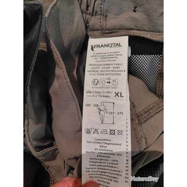 Pantalon traque francital cerb�re