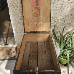 Caisse vide munitions allemandes