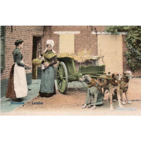 Carte Postale Ancienne Bruxelles Laiti�re -N�8693