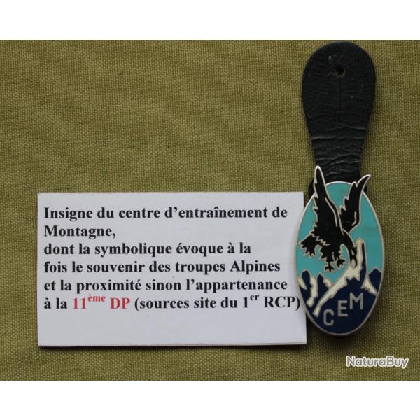 Insigne du Centre d'entrainement de montagne Drago Paris