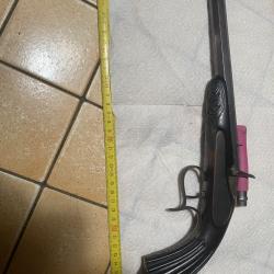 Grand pistolet 38cm type flobert calibre 5&acute;5 cm