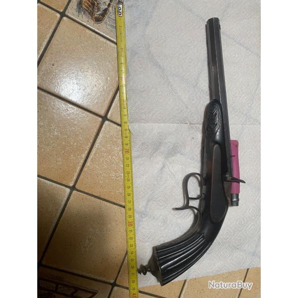 Grand pistolet 38cm type flobert calibre 5�5 cm