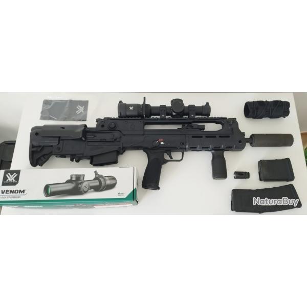 Springfield ARMORY hellion 223/5.56 et vortex venom + silencieux Ozuma parfait �tat