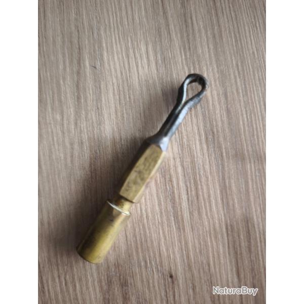 Passe chiffon de canon pour baguette poudre noire