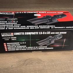 Lunette de vis&eacute;e Swiss Arms compact scope
