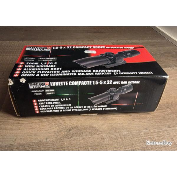 Lunette de vis�e Swiss Arms compact scope