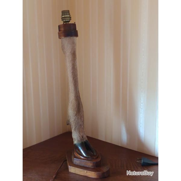 Lampe patte de biche vintage