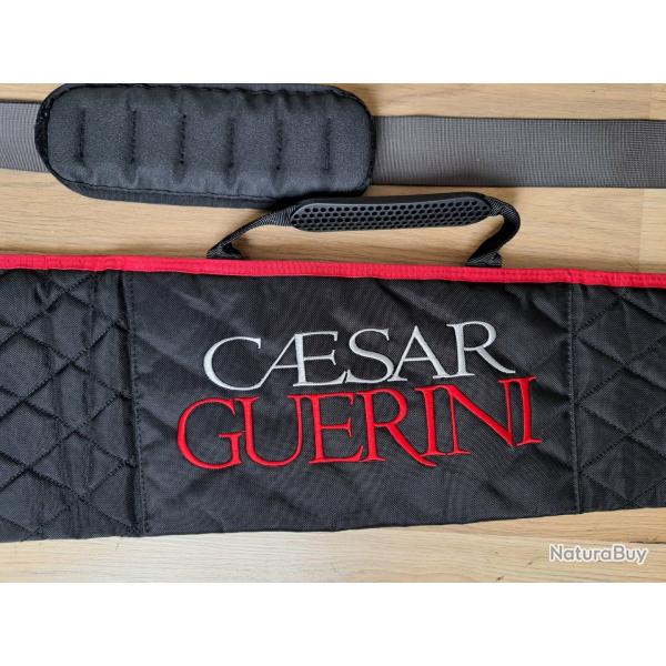 Fourreau LUXE matelass� noir/rouge 135 cm - Caesar Gu�rini