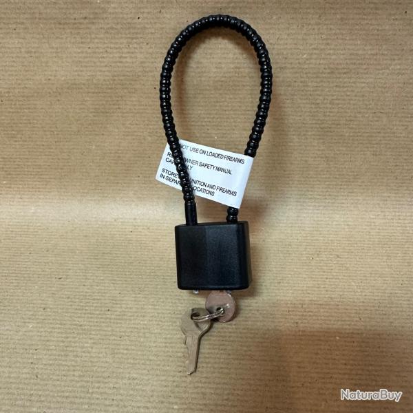 Cadenas de s�curit� � cl� pour armes