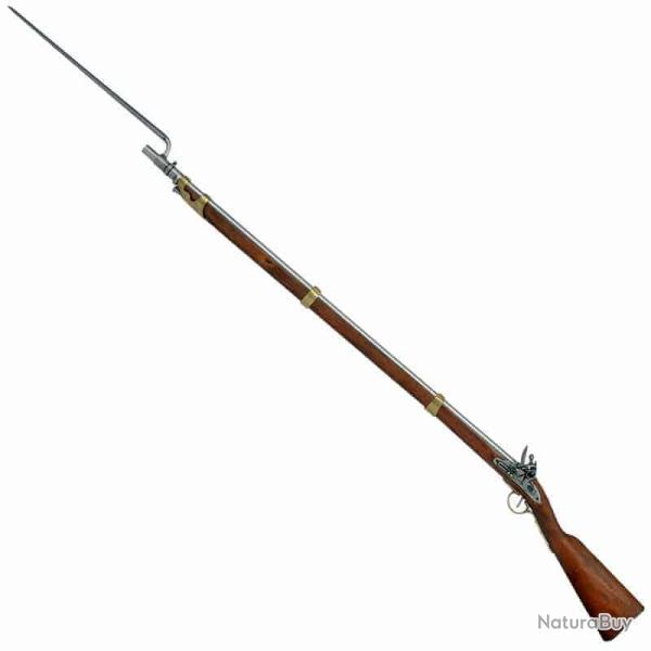 Fusil Fran�ais avec Ba�onnette 1806 - Denix