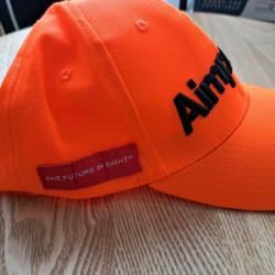 CASQUETTE ORANGE FLUO AIMPOINT