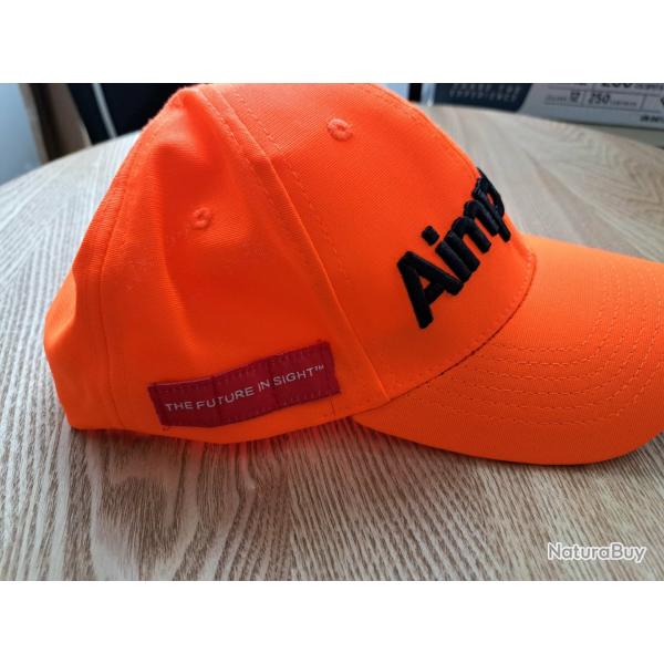 CASQUETTE ORANGE FLUO AIMPOINT