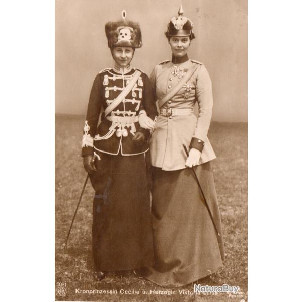 Carte Postale Ancienne - Kronprinzessin Cecilie et Herzogin Viktoria Luise -N�8701