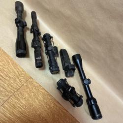 Lot d'optiques d'occasion &agrave; 1 euro sans prix de r&eacute;serve !!!!!