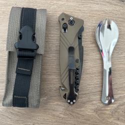 Couteau cac de bivouac