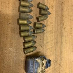 lot de munition cal 11mm 1873 / 11mm73