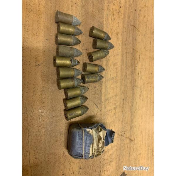 lot de munition cal 11mm 1873 / 11mm73