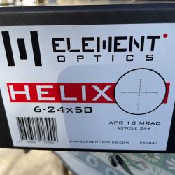 Lunette ELEMENT OPTICS HELIX 6-24x50