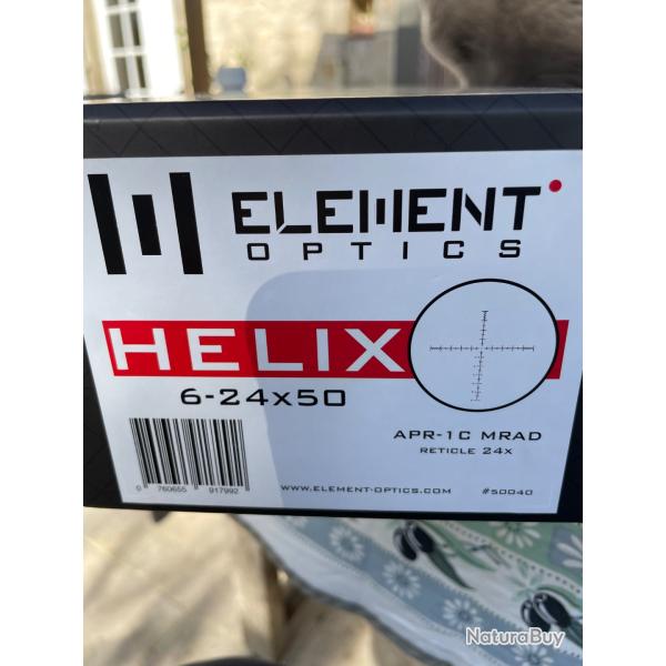 Lunette ELEMENT OPTICS HELIX 6-24x50